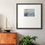 «Blue and Gold Abstract», reproduction encadrée-88466680-88071092