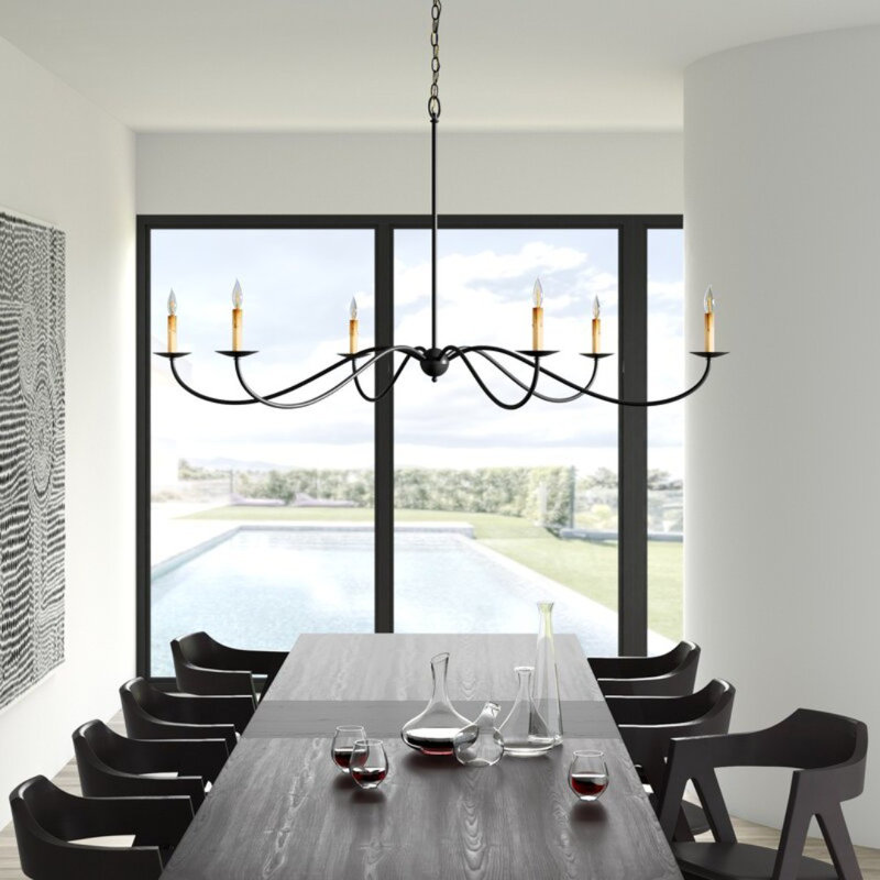 Saxon 6 - Light Chandelier