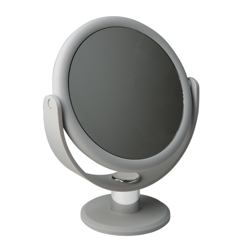 Amya Vanity Makeup Mirror, Gray
