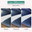 Tapis bleu marine à motif abstrait Catalan-1524521720