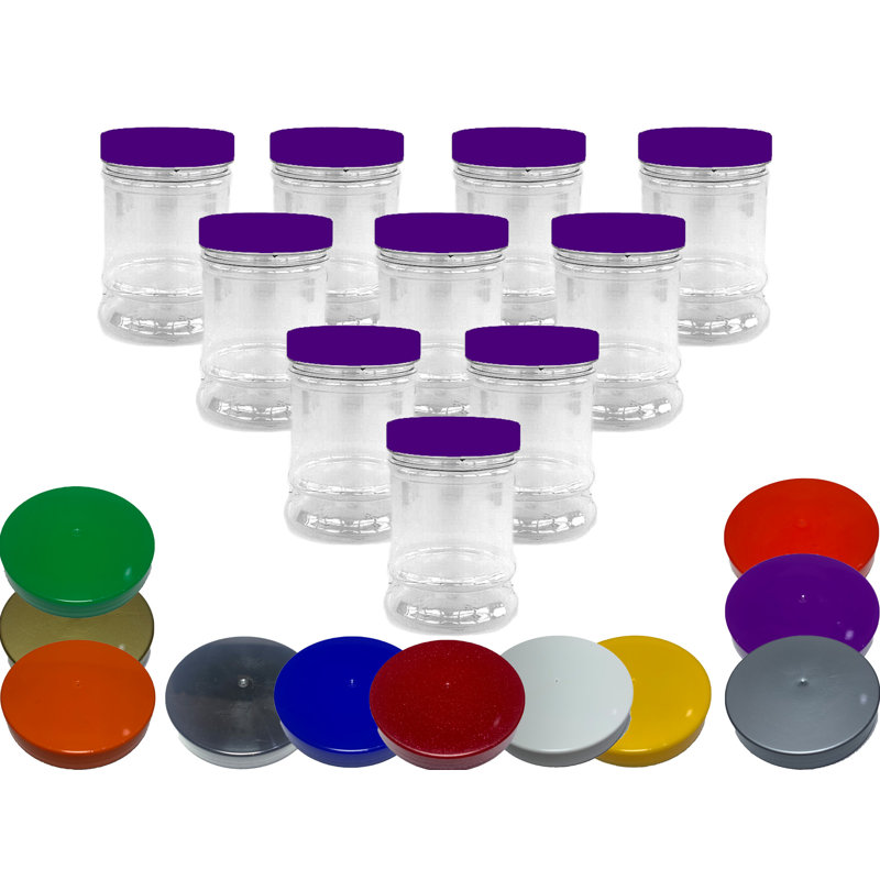 Jar - Set of 10, Red