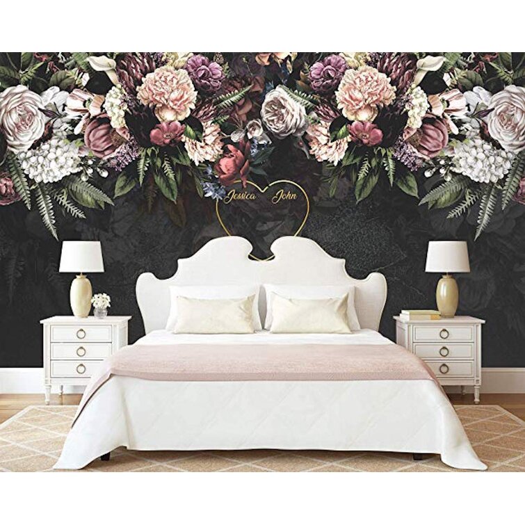 GK Wall Design Floral Wall Mural | Wayfair