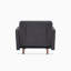Fauteuil en polyester l 36,6 po Lekha-78968925