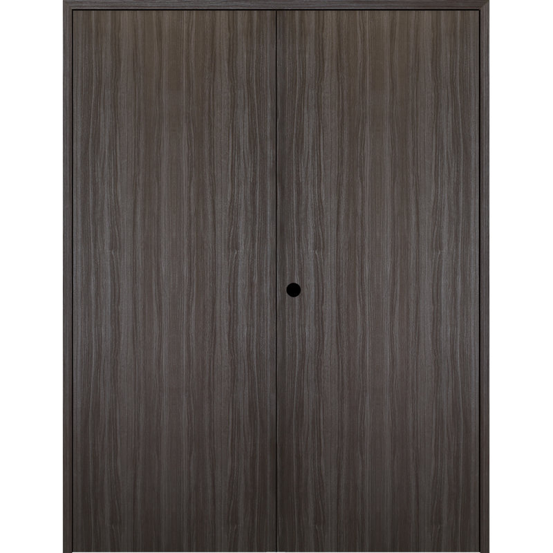 Porte standard à panneaux en bois manufacturé massif Palladio, 35,50 po x 79,38 po, Chêne