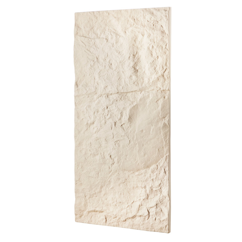 3D Wall Panels 4 Pack 48x24'' PU Stone Imitation 32 Sq.Ft Coverage Stone