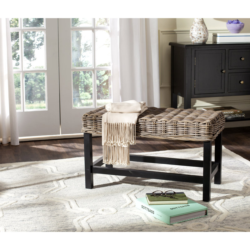 Willow Solid Wood Accent Stool