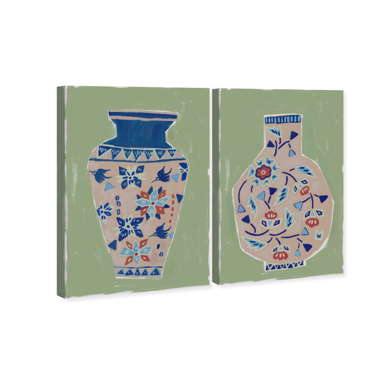 Heirloom Vase Set Set by Oliver Gal, 45" H x 30" W, Gallery Wrapped