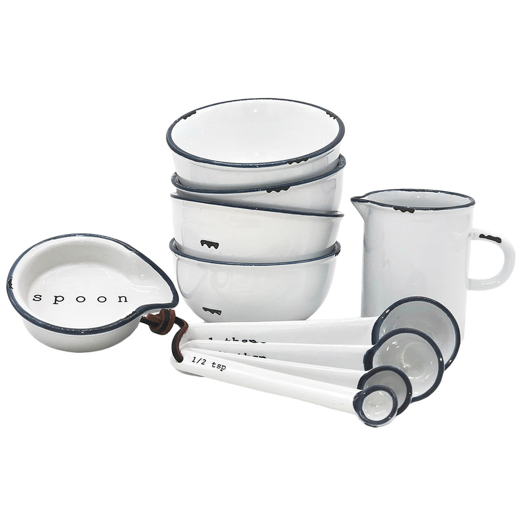 Canvas Home Tinware 7 Piece Kitchen Prep Set Canvas Home 
