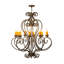 Lustre empire 10 lumières Fernando