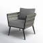 Chaise de patio avec coussins Brancon-88487847