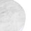 Table d'appoint d'extérieur en travertin Ponti, blanc