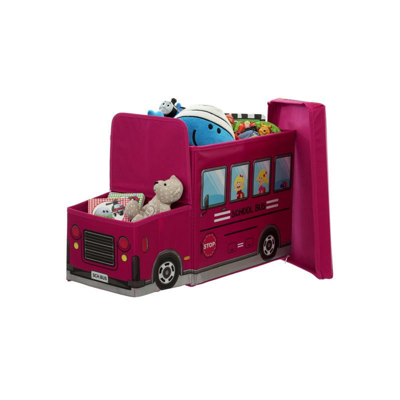 Childrens Toy Box, Hot Pink