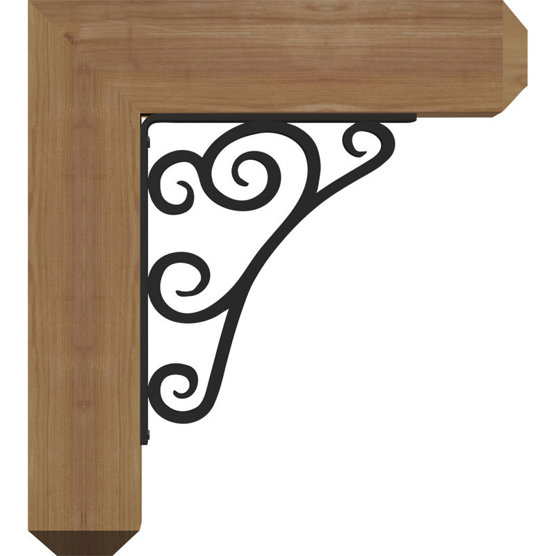 Support triple Ironcrest de 2 po d'épaisseur Tristan, H 16 po x P 13 1/2 po