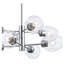 Lustre sphérique Spoutnik à 8 lumières Anastasia-1046481207