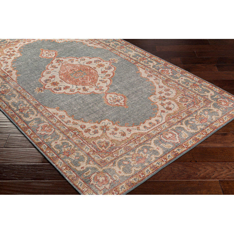 Kerens Wool Oriental Indoor Rug, Rectangle 2' x 3'