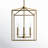 Ellis 4 - Light Steel Dimmable Lantern Square / Rectangle Chandelier-1682159711-1682159651-1682159649