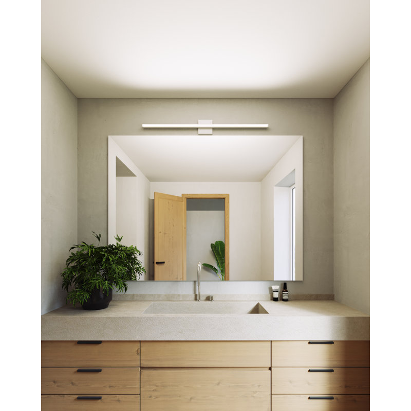 Stix Dimmable LED Bath Bar, Satin White