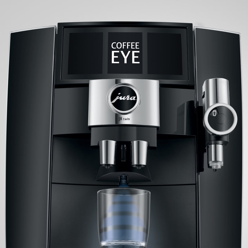 JURA J8 Twin Diamond White, Black