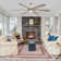 Mentor Ceiling Fan with LED Lights