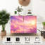 Buffet Buffet avec rangement Vibrant Sunset Dreamy Pastel Clouds Golden Glow avec 2 portes pour le salon et la cuisine