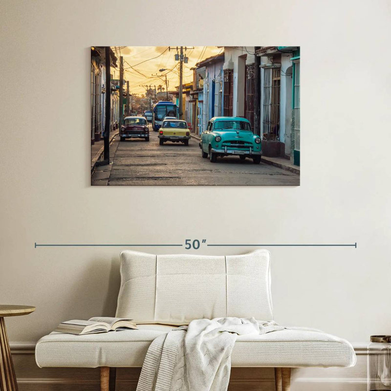 Mehar Cuban Street Cars, H 26 po x l 39 po
