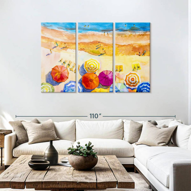 Gillard Beach, 48" H x 74" W