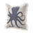 Striped Fringed Cotton Throw Pillow Cover-1411964945