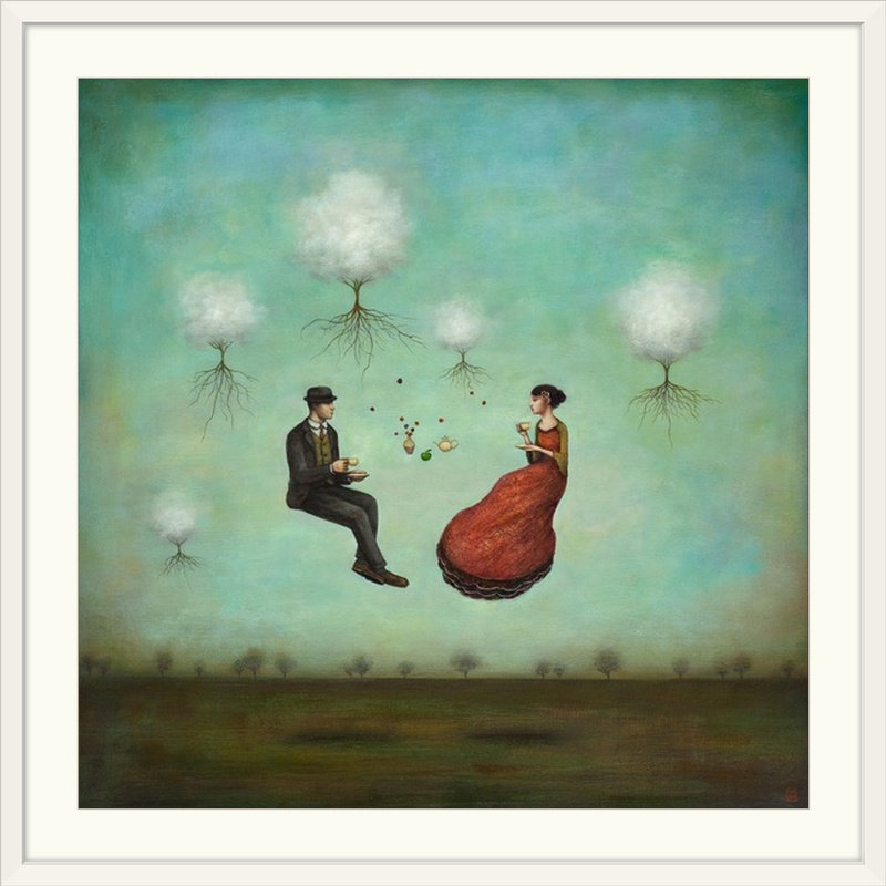 «Gravitea For Two» par Duy Huynh, reproduction d'art, H 16 po x l 16 po x P 1,5 po, Toile