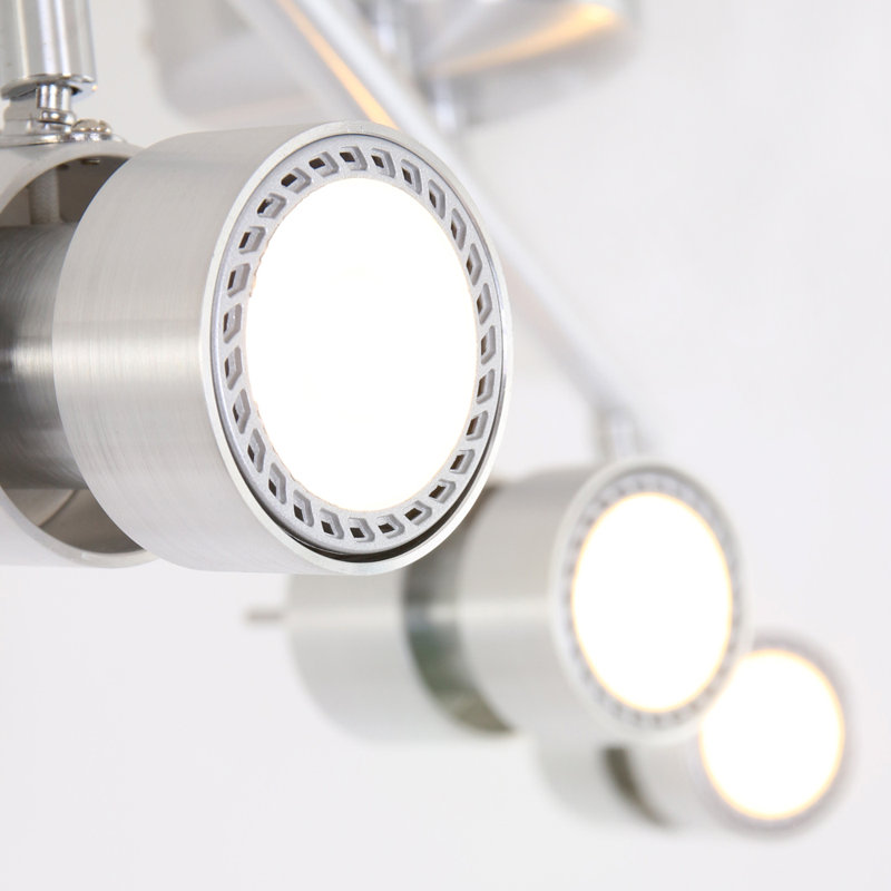 Joaquin 68cm 3 -Light Track Kit, Silver