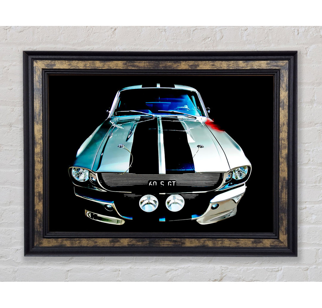 Ford Mustang Shelby Gt Front - Einzelner Bilderrahmen Kunstdrucke