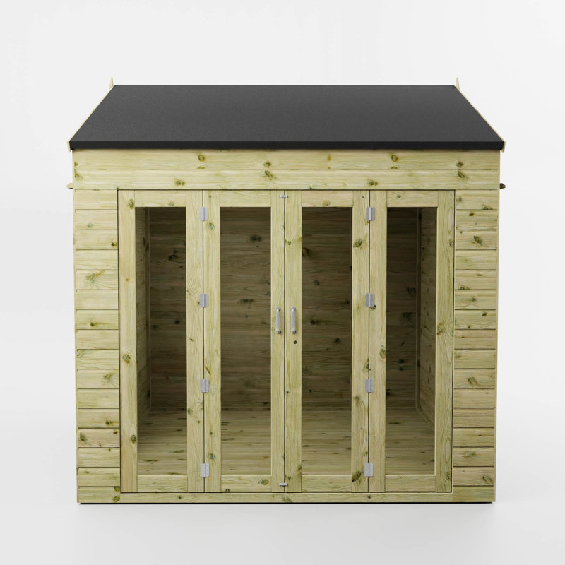 Mercia 8 x 8ft Vermont Summerhouse, No