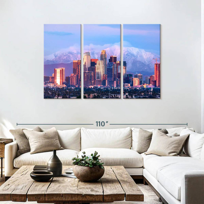 Horizon majestueux de Sirci à Los Angeles, H 48 po x l 74 po