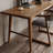 Nut-brown Rectangular Solid Wood desk-1888844417