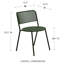 Chaise d'appoint d'extérieur en noir Wimberley - ensemble de 2-1632628682