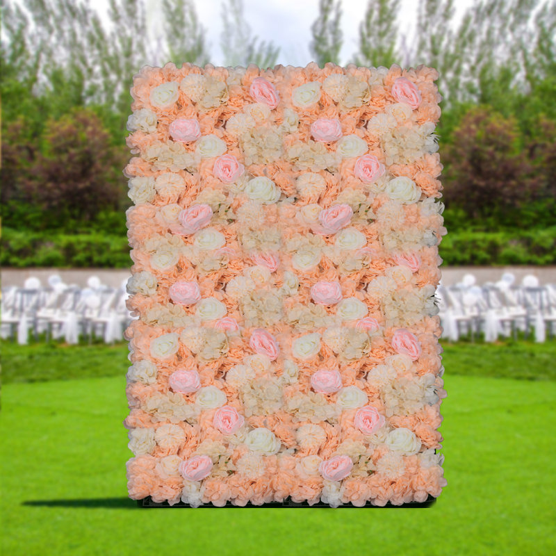 Panneau de roses artificielles 23,6 "x 15,7"