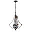 Lustre suspendu 15 lumières Mid-Century 15 pouces