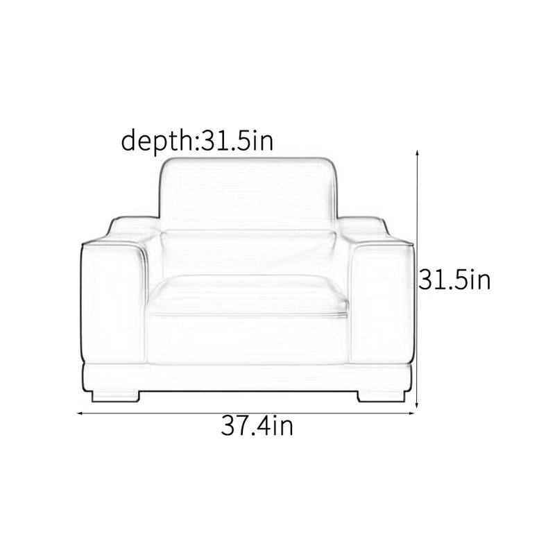 Chaise d'appoint simple, moderne et élégante
