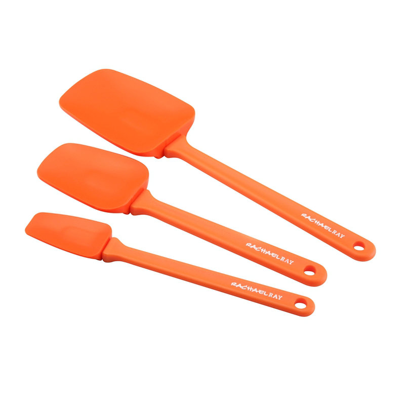 Rachael Ray 3-Piece Tools and Gadgets Spoonula Set Rachael Ray Color: Orange