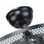 Ventilateurs de plafond en cage de 20 po avec télécommande pour l'application pour la chambre à coucher de patio, ventilateur de plafond encastré avec lumières réversibles 6 vitesses noir Farmhouse-1086386090-1086386088