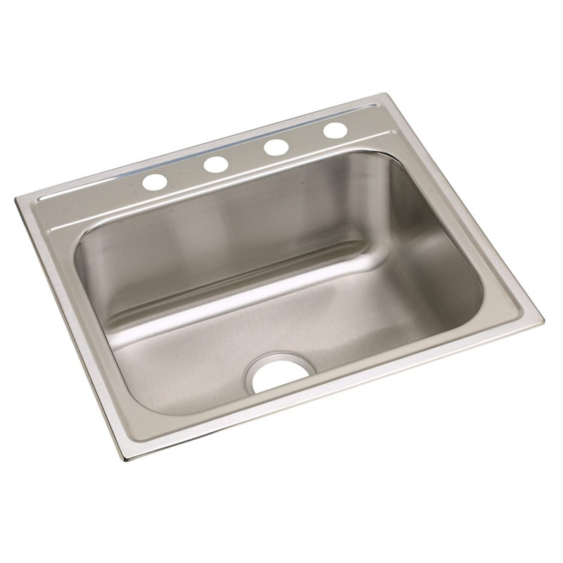 Classic 25" L x 22" W Drop-In Kitchen Sink