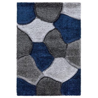 Bascum Geometric Machine Tufted Indoor / Outdoor Area Rug