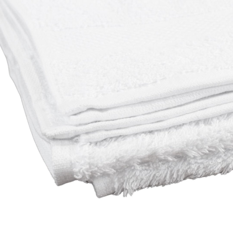 100% Cotton Hand Towel, White