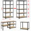 180cm 4 Shelf Shelving Unit-950014988-1061914551
