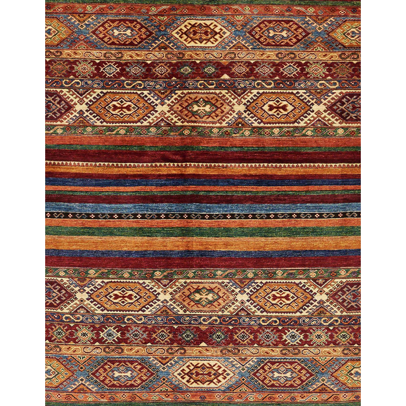 19 - Tapis abstrait moderne 600, Rectangle 8 pi x 12 pi