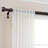 Lachina Arnel 1 Inch Window Curtain Rod with Aluminium Finials, Single Curtain Rods for Windows-1472476172-1412087186