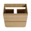 Meuble-lavabo de 30 po avec lavabo simple, meuble-lavabo encastré avec tiroir double, meuble-lavabo sur pied autoportant, bois d'ingénierie-1147714367