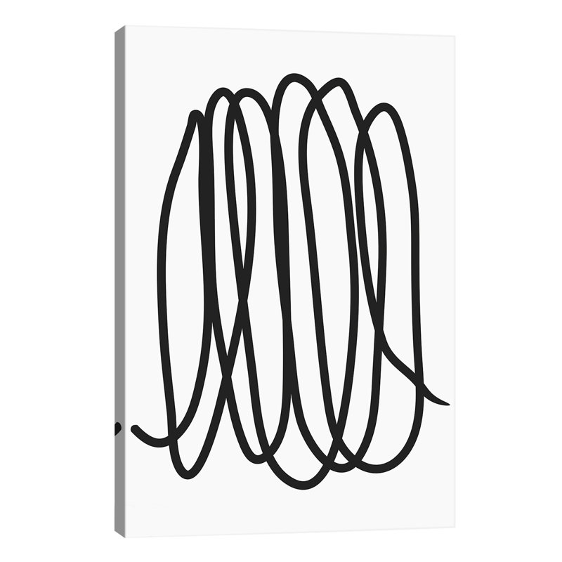Abstract VI - Wrapped Canvas Print, 20.32 cm H x 30.48 cm W
