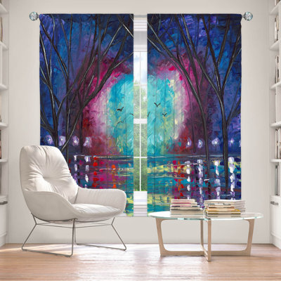 Jenavieve Room Darkening Curtain Pair