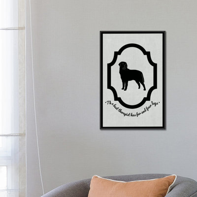 " Rottweiler (Black&White) " by 5by5collective
