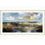 «Serene Earthy Abstract Landscape» par The Creative Bunch Studio, reproduction d'art encadrée sur bois-100510686-100510695